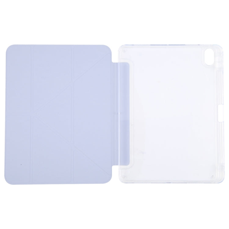 For iPad mini 2024 / mini 6 GEBEI Deformation Leather Tablet Case(Purple) - free shipping - PMc TechLife - Order now!