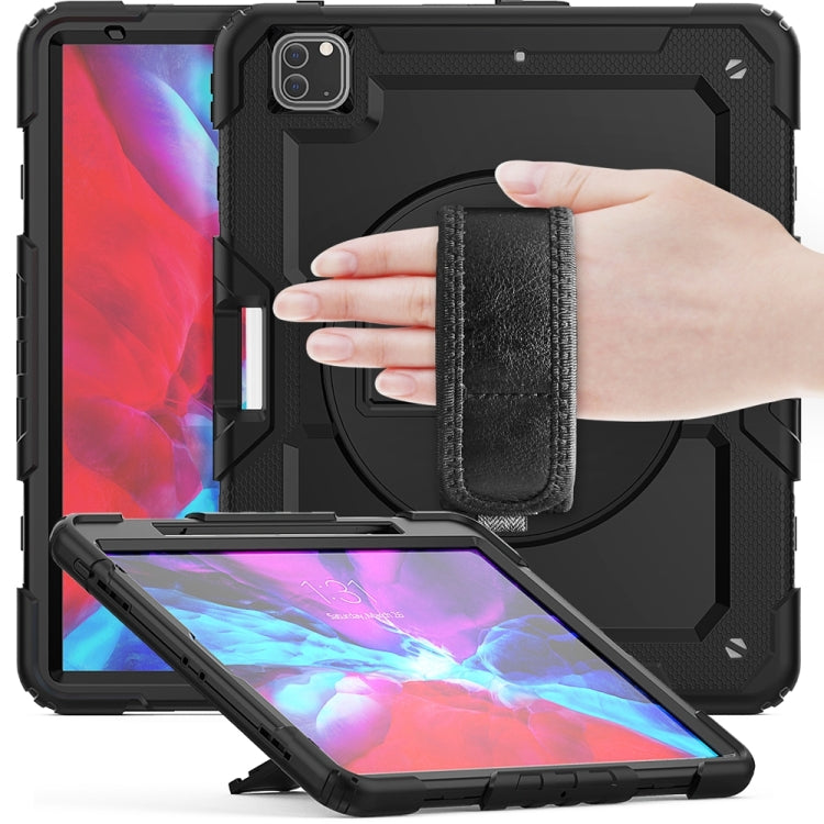 For iPad Pro 13 2024 Silicone Hybrid PC Tablet Protective Case(Black) - iPad Pro 13 2024 Cases by PMC TechLife | Online Shopping South Africa | PMC TechLife | Buy Now Pay Later Mobicred
