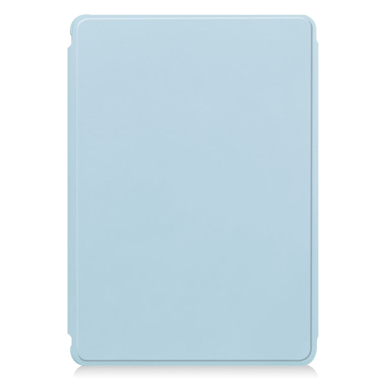 For iPad Pro 13 2024 Transparent Rotation Smart Leather Tablet Case with Keyboard(Sky Blue) - iPad Pro 13 2024 Cases by PMC TechLife | Online Shopping South Africa | PMC TechLife | Buy Now Pay Later Mobicred