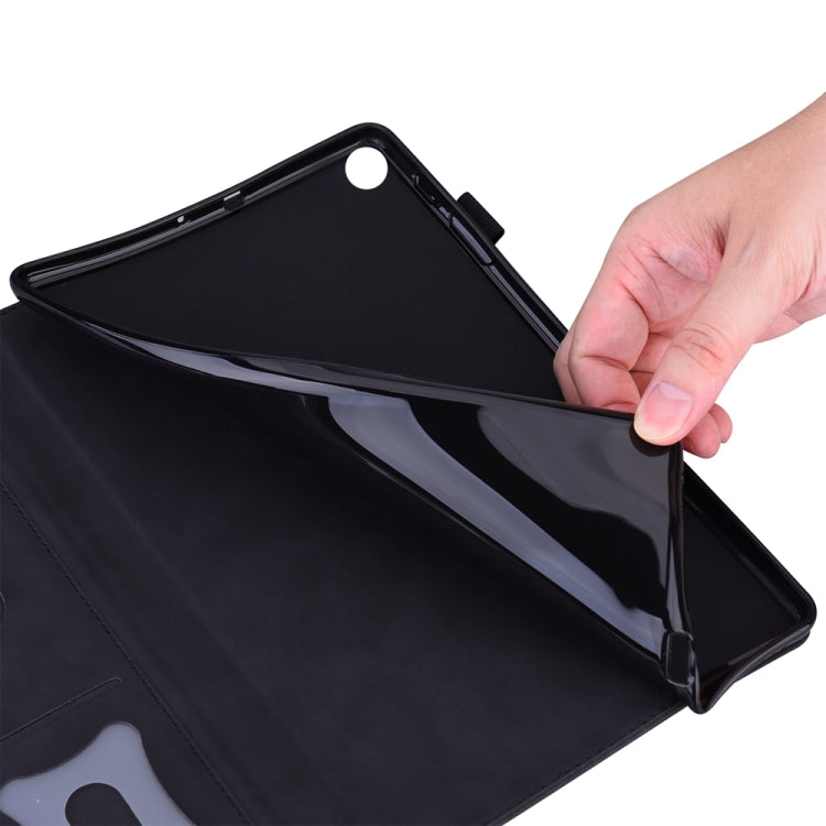 For iPad Pro 13 2024 Splicing Shockproof Leather Tablet Case(Black) - free shipping - PMC TechLife - Order now!