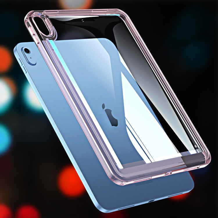 For iPad Air 11 2025 / 2024 Transparent Acrylic Tablet Case(Pink) - iPad Air 11 2025 / 2024 Cases by PMC TechLife | Online Shopping South Africa | PMC TechLife | Buy Now Pay Later Mobicred