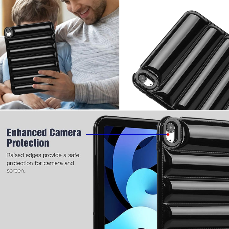For iPad Air 11 2024 Eiderdown Cushion Shockproof Tablet Case(Black) - iPad Air 11 2024 Cases by PMC TechLife | Online Shopping South Africa | PMC TechLife | Buy Now Pay Later Mobicred