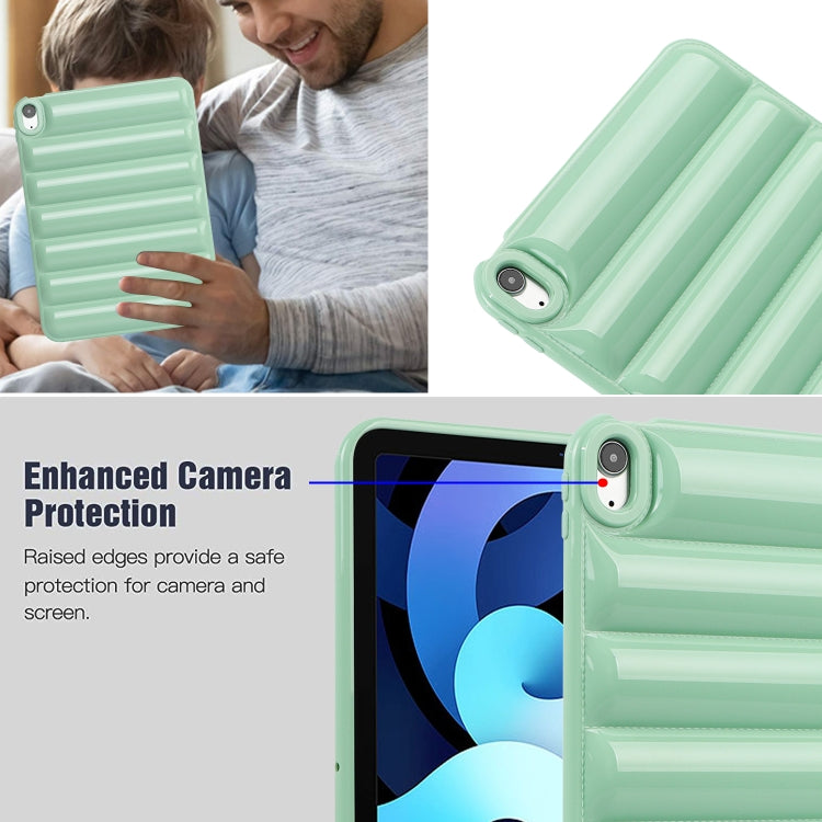 For iPad Air 11 2025 / 2024 Eiderdown Cushion Shockproof Tablet Case(Green) - iPad Air 11 2025 / 2024 Cases by PMC TechLife | Online Shopping South Africa | PMC TechLife | Buy Now Pay Later Mobicred
