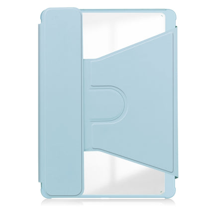 For iPad Air 13 2025 / 2024 Transparent Rotation Smart Leather Tablet Case(Sky Blue) - iPad Air 13 2025 / 2024 Cases by PMC Jewellery | Online Shopping South Africa | PMC Jewellery | Buy Now Pay Later Mobicred