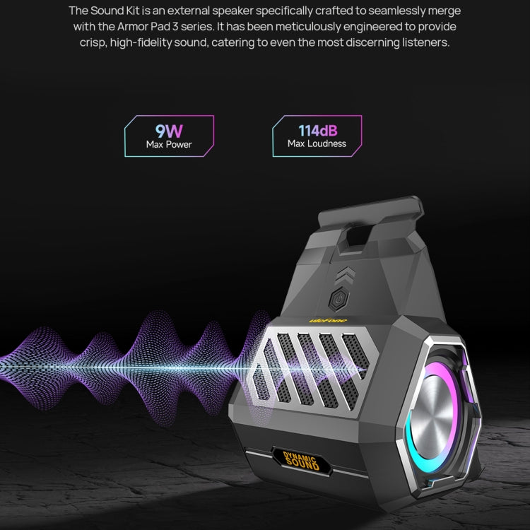 Ulefone PAD 3 PRO Portable Holder Wireless BT Speaker(Black) - free shipping - PMC Jewellery - Order now!