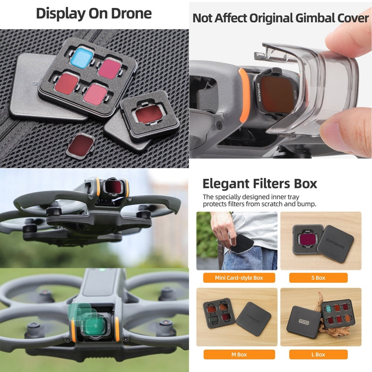 For DJI Avata 2 Sunnylife Camera Lens Filter, Filter:ND32 - Lens Filter by Sunnylife | Online Shopping South Africa | PMC TechLife | Buy Now Pay Later Mobicred