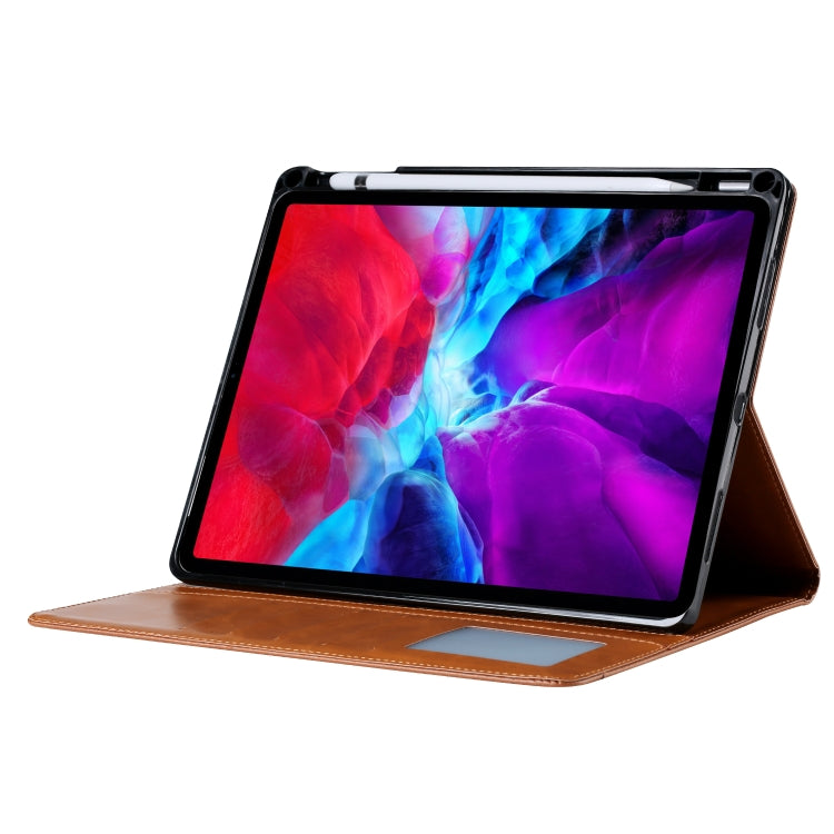 For iPad Pro 11 2024 Knead Skin Texture Horizontal Flip Leather Smart Tablet Case(Black) - iPad Pro 11 2024 Cases by PMC TechLife | Online Shopping South Africa | PMC TechLife | Buy Now Pay Later Mobicred