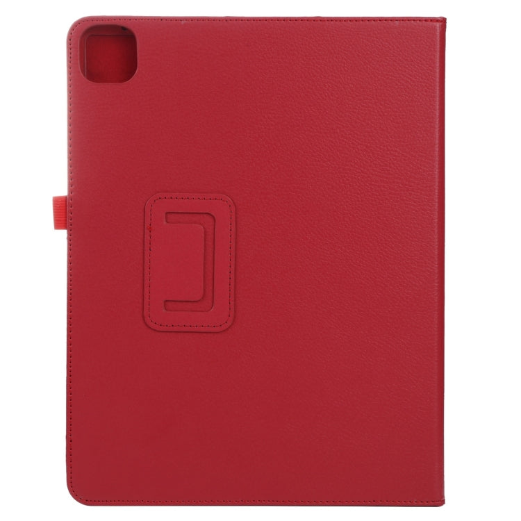 For iPad Air 11 2024 Litchi Texture Solid Color Leather Tablet Case(Red) - iPad Air 11 2024 Cases by PMC Jewellery | Online Shopping South Africa | PMC Jewellery | Buy Now Pay Later Mobicred