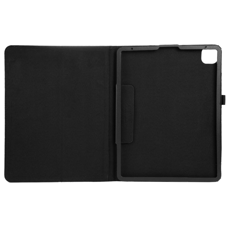 For iPad Pro 13 2024 Litchi Texture Solid Color Leather Tablet Case(Black) - iPad Pro 13 2024 Cases by PMC Jewellery | Online Shopping South Africa | PMC Jewellery | Buy Now Pay Later Mobicred