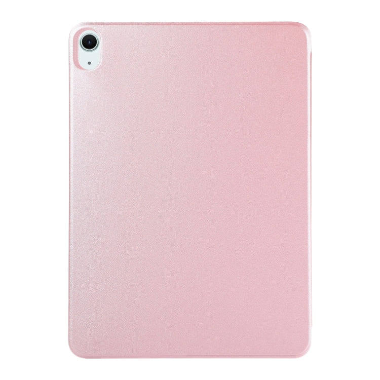 For iPad Air 11 2024 Double-sided Clip Non-buckle Magnetic PU Smart Tablet Case(Rose Gold) - iPad Air 11 2024 Cases by PMC Jewellery | Online Shopping South Africa | PMC Jewellery | Buy Now Pay Later Mobicred