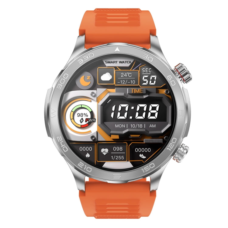 DK67 1.53 inch IP67 BT 5.0 Fitness Sport Smart Watch, Support Bluetooth Call / Sleep / Blood Oxygen / Heart Rate / Blood Pressure Health Monitor(Orange) - Smart Watches by PMC Jewellery | Online Shopping South Africa | PMC Jewellery | Buy Now Pay Later Mobicred