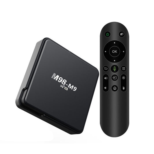 M98-M9 Quad-core ARM Cortex-A53 WiFi Bluetooth 4K HD Android TV Box, RAM:2GB+8GB(US Plug) - Allwinner H3 by PMC Jewellery | Online Shopping South Africa | PMC Jewellery | Buy Now Pay Later Mobicred