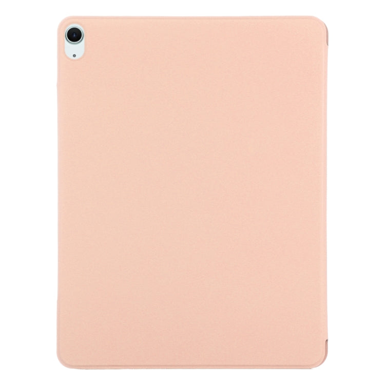 For iPad Air 11 2025 / 2024 Double-sided Clip Fixed Buckle Magnetic PU Leather Smart Tablet Case(Gold) - iPad Air 11 2025 / 2024 Cases by PMC TechLife | Online Shopping South Africa | PMC TechLife | Buy Now Pay Later Mobicred