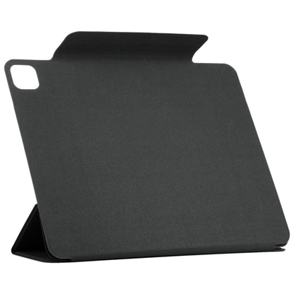 For iPad Pro 11 2024 Double-sided Clip Fixed Buckle Magnetic PU Leather Smart Tablet Case(Black) - iPad Pro 11 2024 Cases by PMC Jewellery | Online Shopping South Africa | PMC Jewellery | Buy Now Pay Later Mobicred