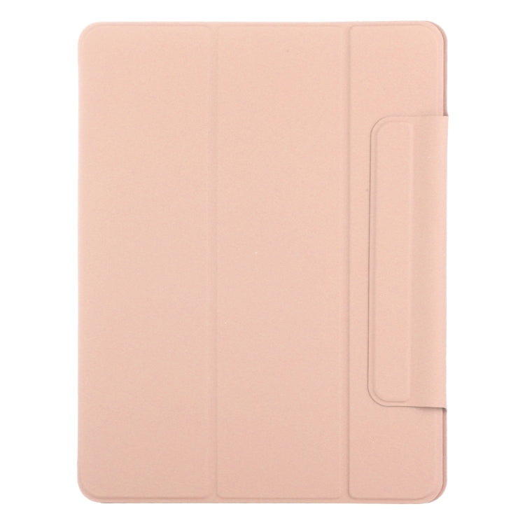 For iPad Air 13 2025 / 2024 Double-sided Clip Fixed Buckle Magnetic PU Leather Smart Tablet Case(Gold) - iPad Air 13 2025 / 2024 Cases by PMC TechLife | Online Shopping South Africa | PMC TechLife | Buy Now Pay Later Mobicred