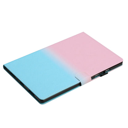 For iPad Pro 11 2024 Stitching Gradient Smart Leather Tablet Case(Pink Blue) - iPad Pro 11 2024 Cases by PMC Jewellery | Online Shopping South Africa | PMC Jewellery | Buy Now Pay Later Mobicred