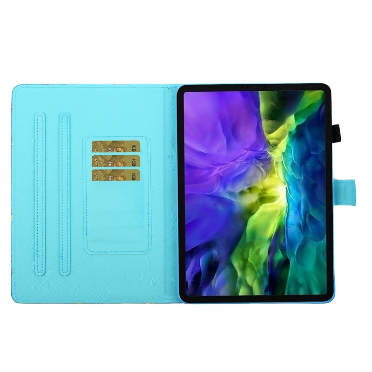 For iPad Pro 11 2024 Coloured Drawing Stitching Smart Leather Tablet Case(Dog) - iPad Pro 11 2024 Cases by PMC TechLife | Online Shopping South Africa | PMC TechLife | Buy Now Pay Later Mobicred