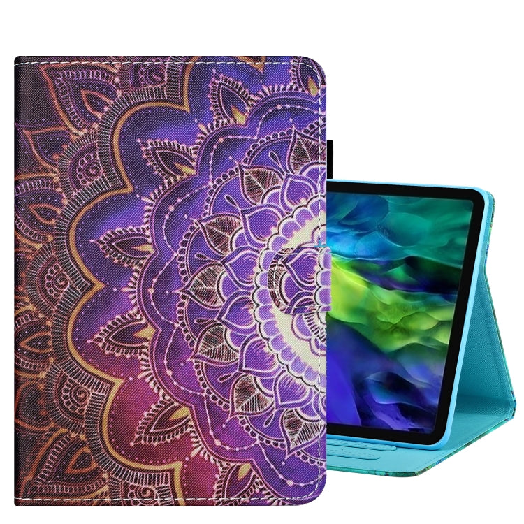 For iPad Pro 11 2024 Coloured Drawing Stitching Smart Leather Tablet Case(Mandala) - iPad Pro 11 2024 Cases by PMC Jewellery | Online Shopping South Africa | PMC Jewellery | Buy Now Pay Later Mobicred