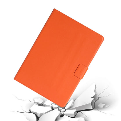 For iPad Pro 11 2024 Pure Color Smart Leather Tablet Case(Orange) - iPad Pro 11 2024 Cases by PMC Jewellery | Online Shopping South Africa | PMC Jewellery | Buy Now Pay Later Mobicred