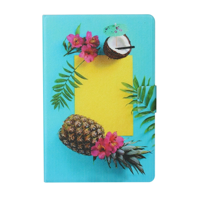 For iPad Pro 11 2024 Voltage Coloured Drawing Smart Leather Tablet Case(Pineapple) - iPad Pro 11 2024 Cases by PMC Jewellery | Online Shopping South Africa | PMC Jewellery | Buy Now Pay Later Mobicred