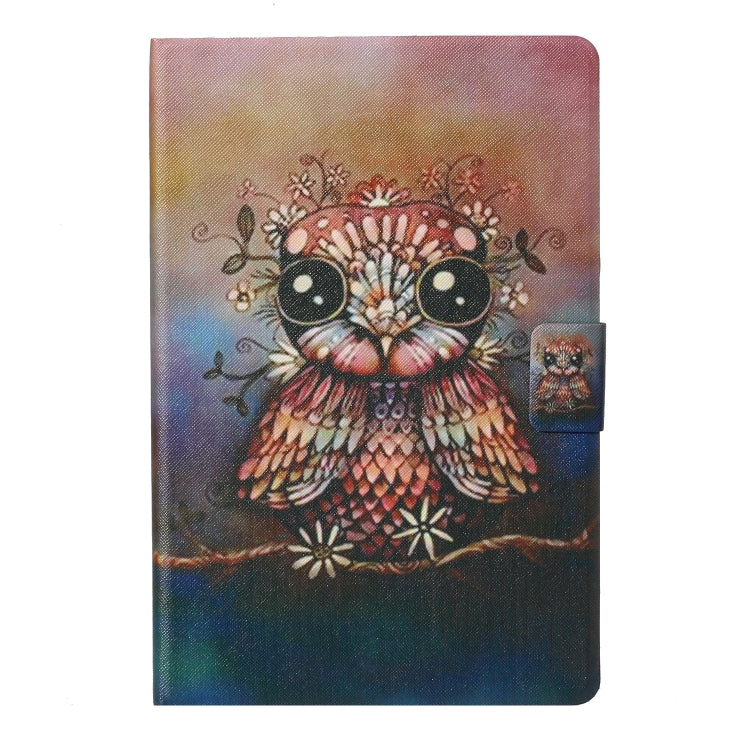 For iPad Pro 11 2024 Voltage Coloured Drawing Smart Leather Tablet Case(Owl) - iPad Pro 11 2024 Cases by PMC Jewellery | Online Shopping South Africa | PMC Jewellery | Buy Now Pay Later Mobicred