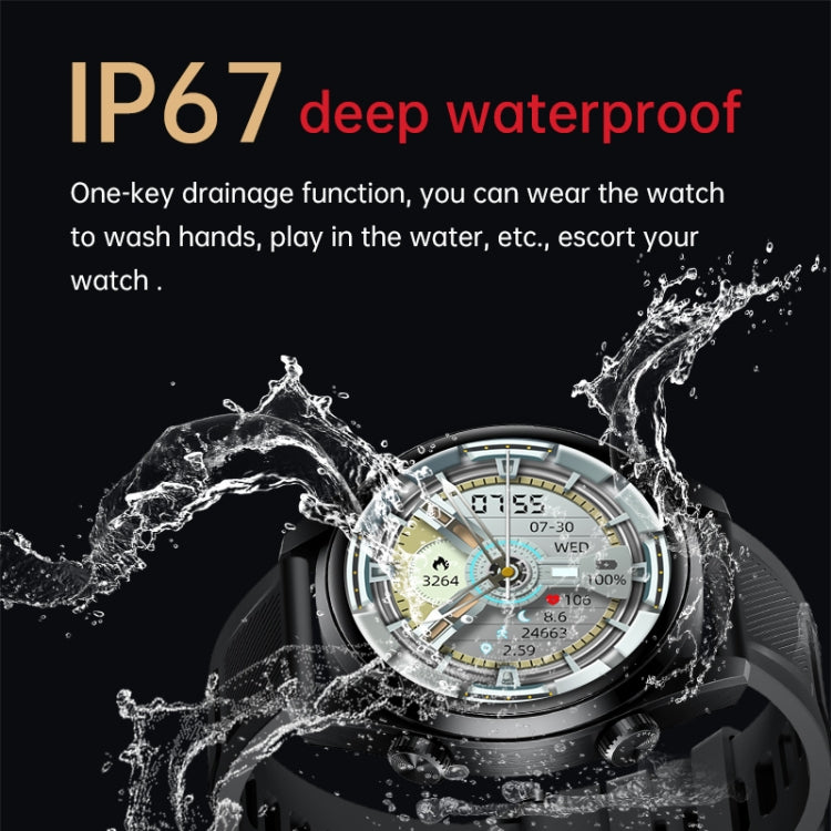 WS-11 1.43 inch IP67 Sport Smart Watch, Support Bluetooth Call / Sleep / Blood Oxygen / Heart Rate / Blood Pressure Health Monitor(Silver) - Smart Watches by PMC Jewellery | Online Shopping South Africa | PMC Jewellery | Buy Now Pay Later Mobicred