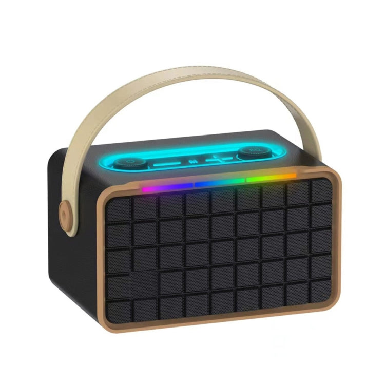 NewRixing NR8801 15W Portable Outdoor Bluetooth Speaker TWS Stereo Speaker(Black) - free shipping - PMC Jewellery - Order now!