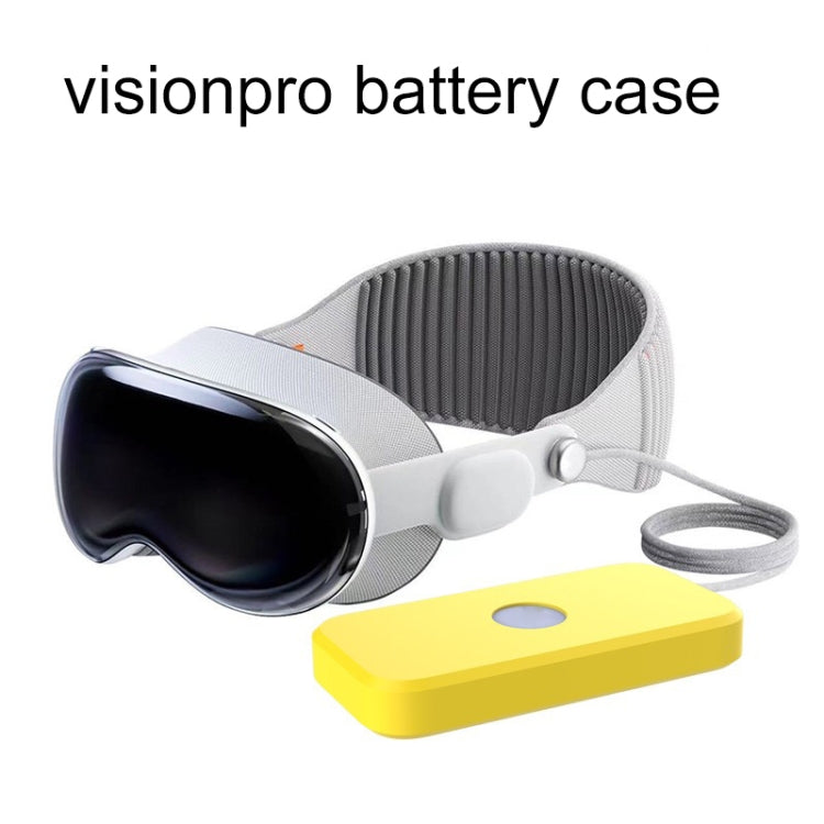 For Apple Vision Pro Accessories Power Silicone Protective Case(Pink) - VR Accessories by PMC TechLife | Online Shopping South Africa | PMC TechLife | Buy Now Pay Later Mobicred