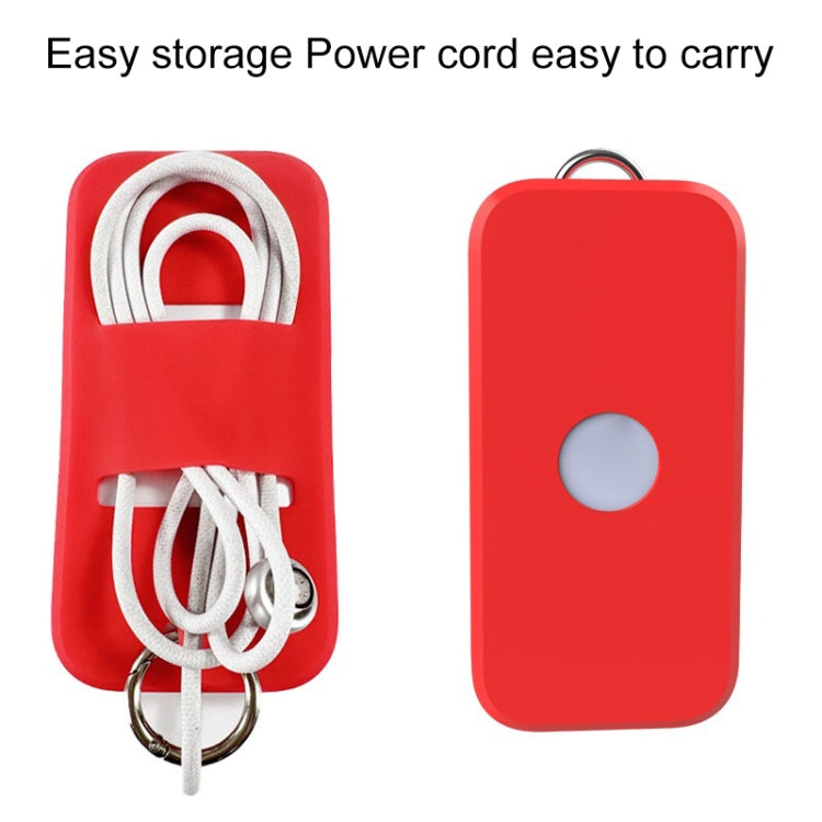 For Apple Vision Pro Accessories Power Silicone Protective Case(Red) - VR Accessories by PMC TechLife | Online Shopping South Africa | PMC TechLife | Buy Now Pay Later Mobicred