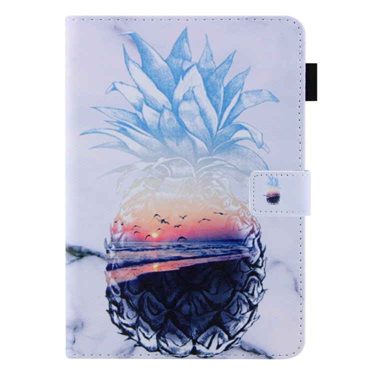 For iPad Pro 11 2024 Colored Drawing Leather Smart Tablet Case(Ocean Pineapple) - iPad Pro 11 2024 Cases by PMC Jewellery | Online Shopping South Africa | PMC Jewellery | Buy Now Pay Later Mobicred