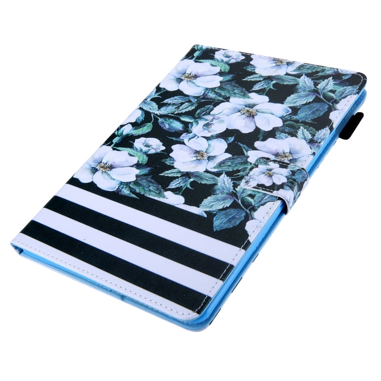 For iPad Pro 11 2024 Colored Drawing Leather Smart Tablet Case(Pear Flowers) - iPad Pro 11 2024 Cases by PMC TechLife | Online Shopping South Africa | PMC TechLife | Buy Now Pay Later Mobicred