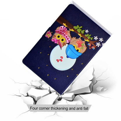 For iPad Pro 11 2024 Voltage Colored Drawing Smart Leather Tablet Case(Couple Owls) - iPad Pro 11 2024 Cases by PMC Jewellery | Online Shopping South Africa | PMC Jewellery | Buy Now Pay Later Mobicred
