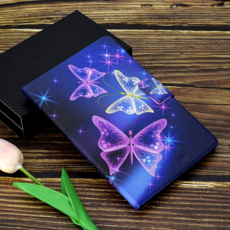 For iPad Pro 11 2024 Voltage Colored Drawing Smart Leather Tablet Case(Starry Sky Butterfly) - iPad Pro 11 2024 Cases by PMC Jewellery | Online Shopping South Africa | PMC Jewellery | Buy Now Pay Later Mobicred