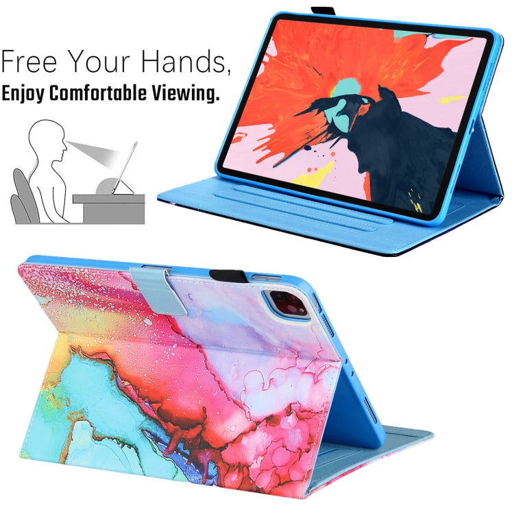 For iPad Pro 11 2024 Colored Drawing Leather Smart Tablet Case(Colorful) - iPad Pro 11 2024 Cases by PMC Jewellery | Online Shopping South Africa | PMC Jewellery | Buy Now Pay Later Mobicred