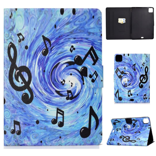 For iPad Pro 11 2024 Voltage Colored Drawing Smart Leather Tablet Case(Sheet Music) - iPad Pro 11 2024 Cases by PMC Jewellery | Online Shopping South Africa | PMC Jewellery | Buy Now Pay Later Mobicred