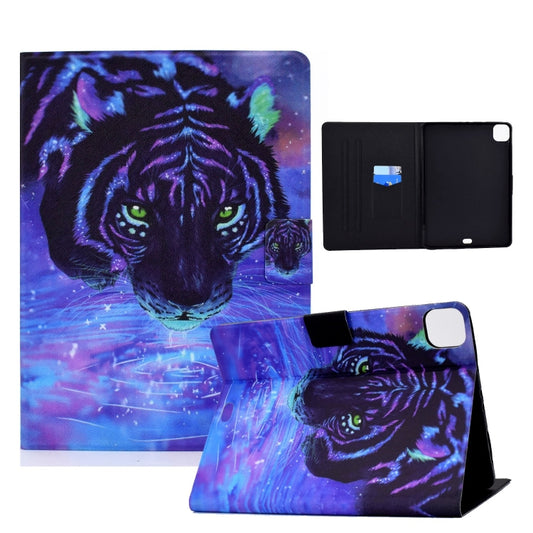 For iPad Pro 11 2024 Voltage Colored Drawing Smart Leather Tablet Case(Star Lion) - iPad Pro 11 2024 Cases by PMC Jewellery | Online Shopping South Africa | PMC Jewellery | Buy Now Pay Later Mobicred