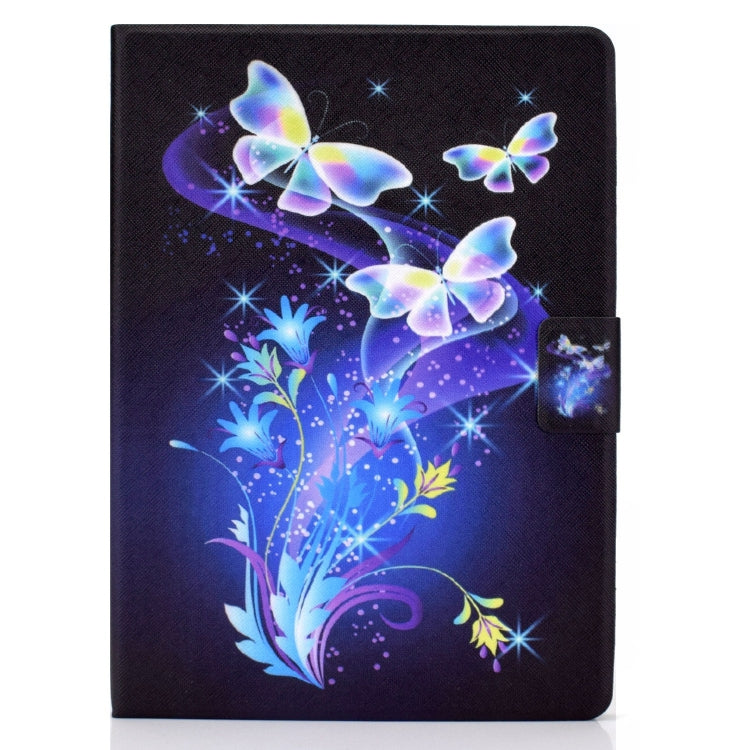 For iPad Pro 11 2024 Voltage Colored Drawing Smart Leather Tablet Case(Butterflies Flower) - iPad Pro 11 2024 Cases by PMC Jewellery | Online Shopping South Africa | PMC Jewellery | Buy Now Pay Later Mobicred