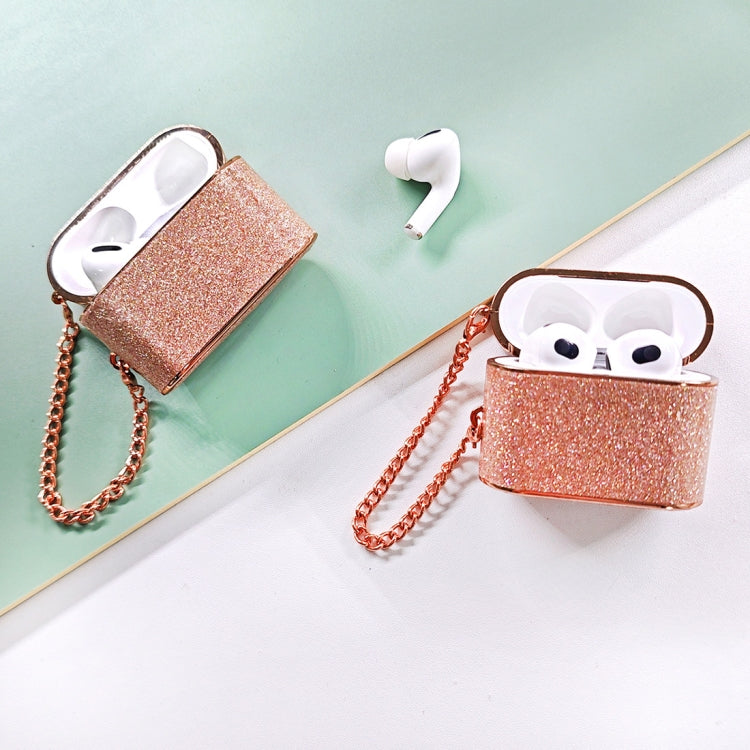 For AirPods Pro 2 Cylindrical Glitter Leather Texture Bluetooth Earphone Protective Case(Black) - For AirPods Pro 2 by PMC Jewellery | Online Shopping South Africa | PMC Jewellery | Buy Now Pay Later Mobicred