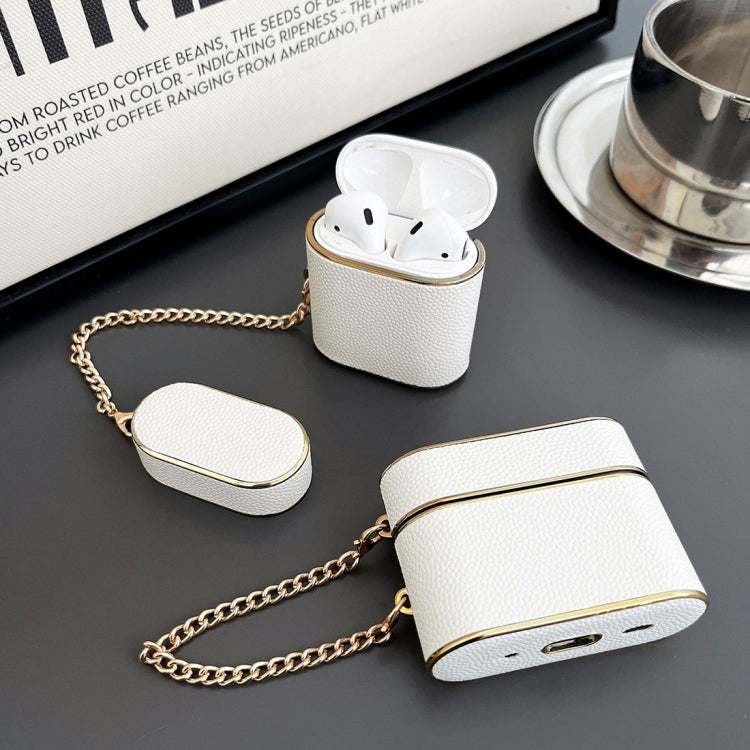 For AirPods 2 / 1 Cylindrical Ball Texture Bluetooth Earphone Protective Case(Black) - For AirPods 1/2 by PMC Jewellery | Online Shopping South Africa | PMC Jewellery | Buy Now Pay Later Mobicred