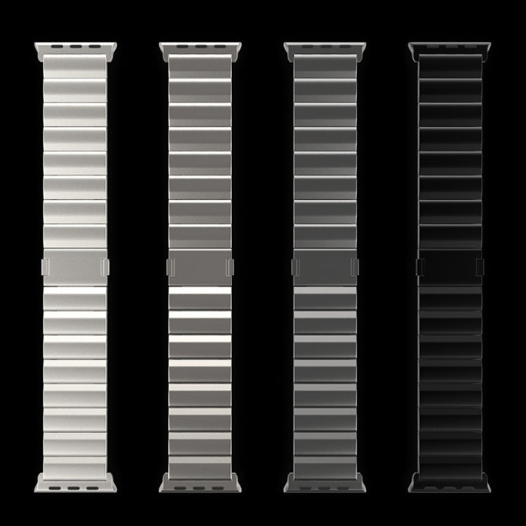22mm One-Bead Magnetic Buckle Titanium Metal Watch Band(Silver) - free shipping - PMc TechLife - Order now!