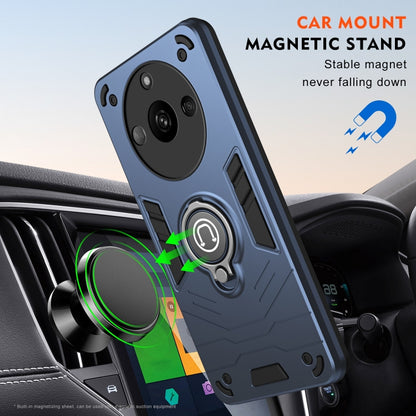 For Realme Narzo 60 5G Ring Holder Phone Case(Royal Blue) - Realme Cases by PMC Jewellery | Online Shopping South Africa | PMC Jewellery | Buy Now Pay Later Mobicred