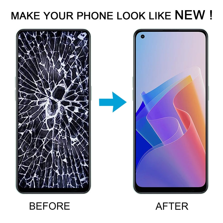For OPPO F21 Pro 5G OLED LCD Screen Digitizer Full Assembly with Frame - free shipping - PMC TechLife - Order now!