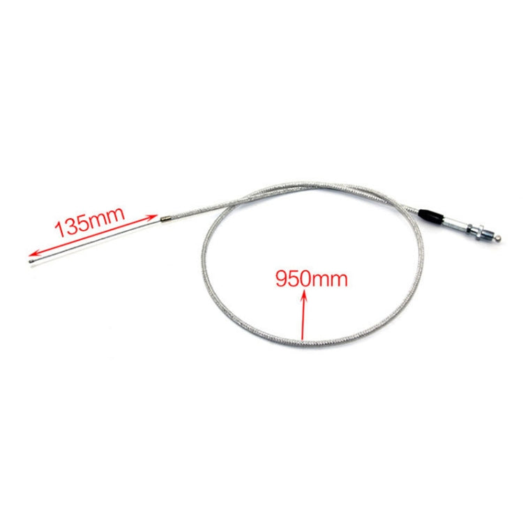 Off-road Motorcycle Modified 22mm Handle Throttle Clamp Hand Grip Big Torque Oil Visual Throttle Accelerator for with Cable(Gold with Silver Throttle Cable) - Grips by PMC TechLife | Online Shopping South Africa | PMC TechLife | Buy Now Pay Later Mobicred