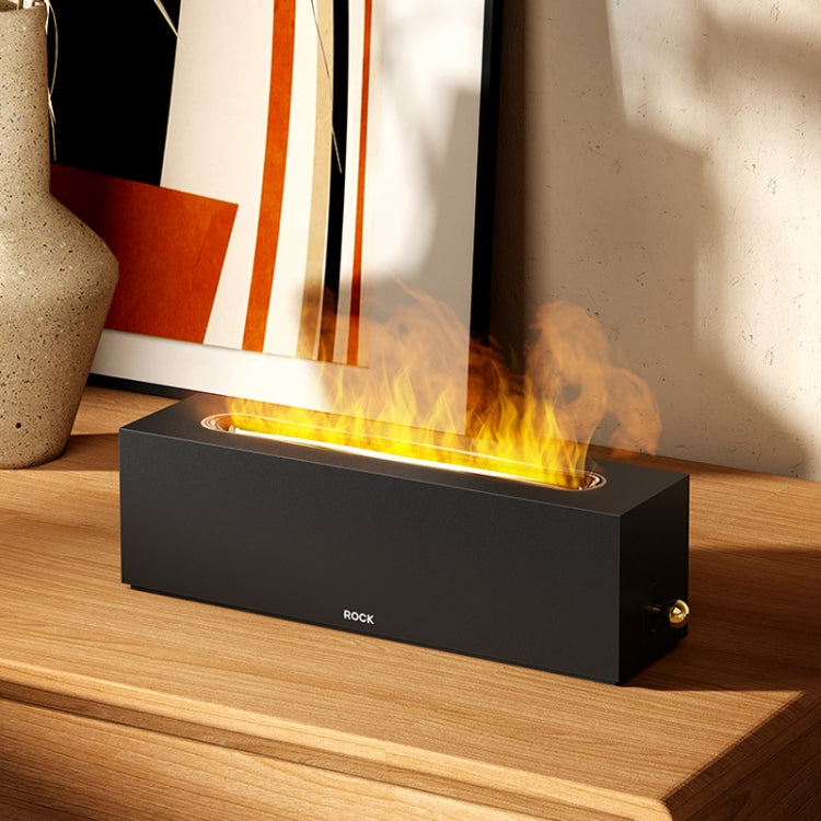 ROCK RAM0036 Large Mist Volume Flame Aromatherapy Humidifier - free shipping - PMC TechLife - Order now!