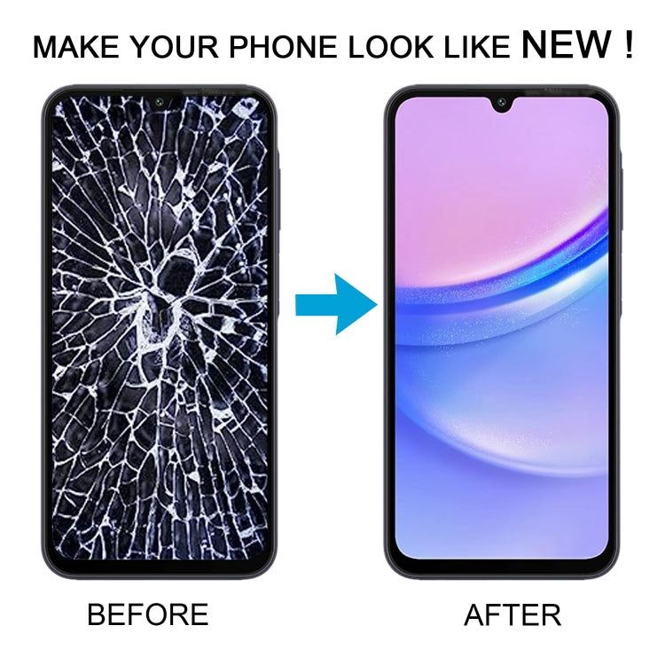 For Samsung Galaxy A15 5G SM-A156B 6.43inch OLED LCD Screen Digitizer Full Assembly with Frame - free shipping - PMc TechLife - Order now!