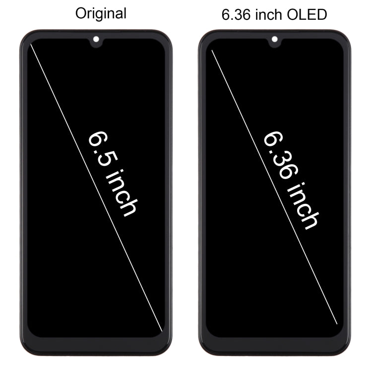 For Samsung Galaxy A24 SM-A245F 6.36inch OLED LCD Screen Digitizer Full Assembly with Frame - free shipping - PMc TechLife - Order now!