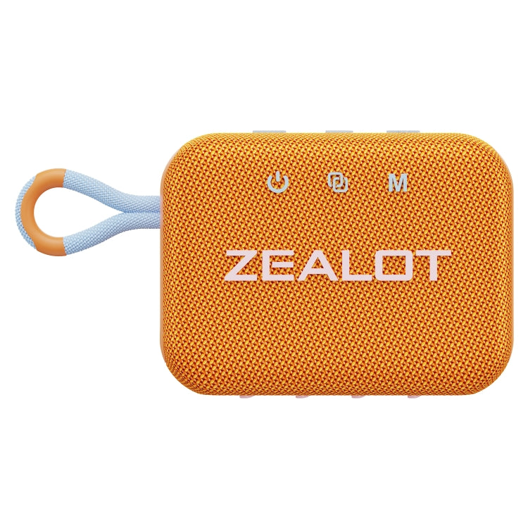 Zealot S75 Portable Outdoor IPX6 Waterproof Bluetooth Speaker(Orange) - free shipping - PMC Jewellery - Order now!