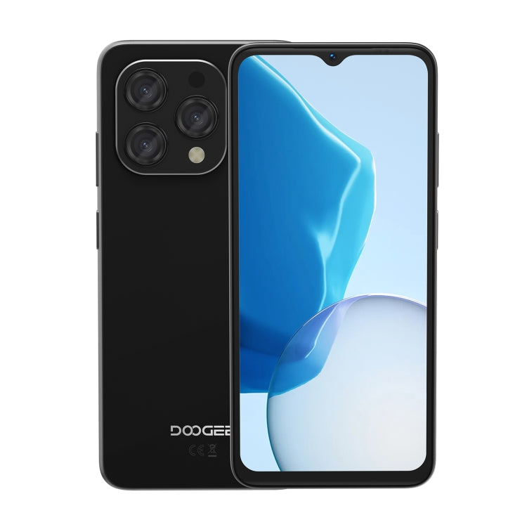 [HK Warehouse] DOOGEE N55, 4GB+128GB, 6.56 inch Android 14 Spreadtrum T606 Octa Core, Network: 4G(Black) - DOOGEE by DOOGEE | Online Shopping South Africa | PMC Jewellery | Buy Now Pay Later Mobicred