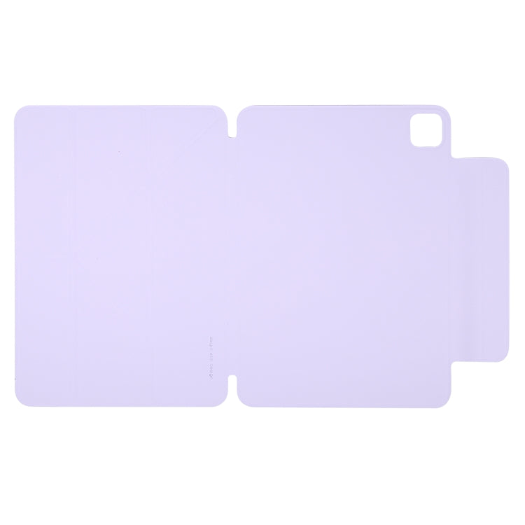 For iPad Pro 13 2024 Y-Shape Double-sided Clip Magnetic Smart Tablet Case(Purple) - iPad Pro 13 2024 Cases by PMC TechLife | Online Shopping South Africa | PMC TechLife | Buy Now Pay Later Mobicred