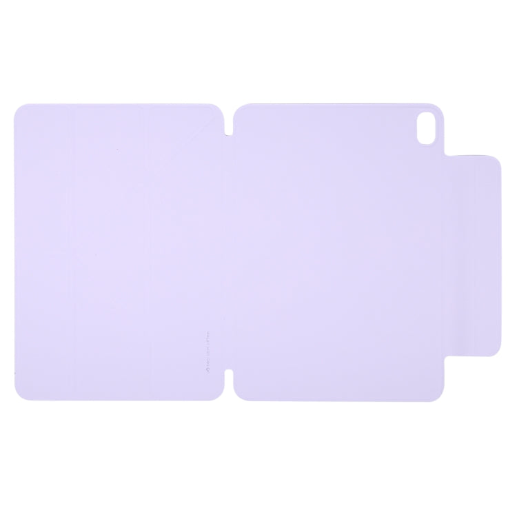 For iPad Air 13 2025 / 2024 Y-Shape Double-sided Clip Magnetic Smart Tablet Case(Purple) - iPad Air 13 2025 / 2024 Cases by PMC TechLife | Online Shopping South Africa | PMC TechLife | Buy Now Pay Later Mobicred
